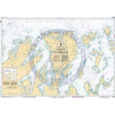 CHS Nautical Chart 4864: Black Island to/à Little Denier Island